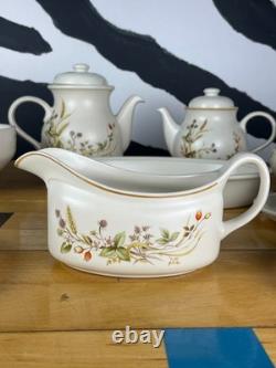 St Michael Harvest Stoneware Tea Set Coffee Set Serving Pieces Vintage M&S 24pc