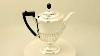 Sterling Silver Coffee Pot Queen Anne Style Antique Edwardian Ac Silver W6774