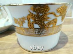 Stunning Vintage 1930s Noritake Gold Willow Espresso Coffee Set Komaru Mark