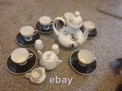 Stunning Vintage (1950s) Winterling Bavarian Coffee/tes Set. Pot, Lidded