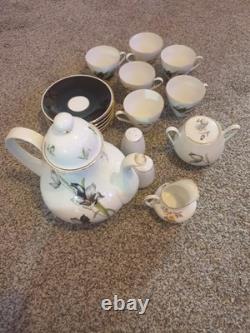 Stunning Vintage (1950s) Winterling Bavarian Coffee/tes Set. Pot, Lidded