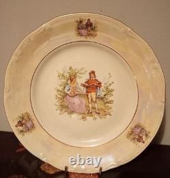 Stunning Vintage Lustre Pearlescent Tea / Coffee Set. Made In Poland, Chodziez