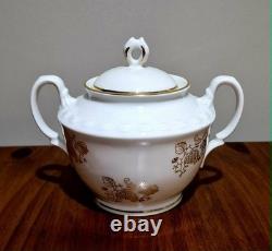 Stunning Vintage Richard Ginori'Gold Floral' Coffee Pot Set
