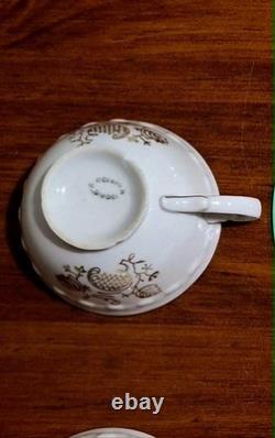 Stunning Vintage Richard Ginori'Gold Floral' Coffee Pot Set