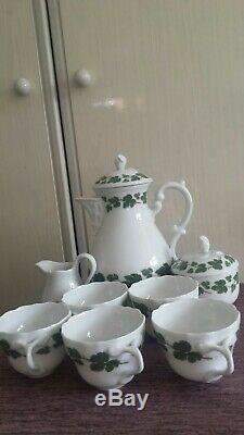 Stunning vintage Hutschenreuther porcelain coffee set from germany very rare