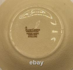 Susie Cooper Burslem Coffee Set 5 Cups Saucers Plus Coffee Pot Vintage
