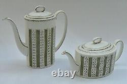 Susie Cooper/Wedgwood stylish 30pc tea/coffee set Persia pattern vintage 1960s