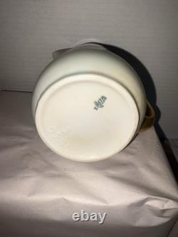 Swiss Langenthal Vintage Porcelain Hand Painted Cherry Coffee Pot Set 4pc