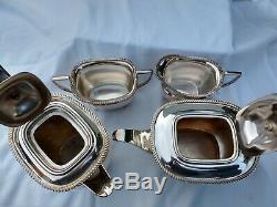 TOP QUALITY ELKINGTON vintage silver plate tea coffee set