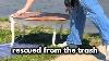 The Previous Refinish Almost Ruined This Vintage Coffee Table