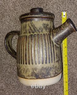 Tremar Cornish Pottery, Vintage handmade stonewear, 20 piece studio coffee set