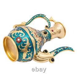 Turkish Tea Set Vintage Coffee Set With Pot with6 Cups for Wedding Christmas