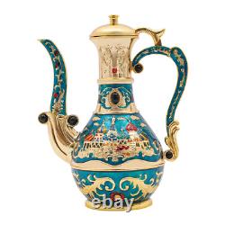 Turkish Tea Set Vintage Coffee Set With Pot with6 Cups for Wedding Christmas