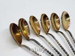 USSR Tea Coffee Spoon Set Soviet Era Collectible Kitchen Accessories Vintage