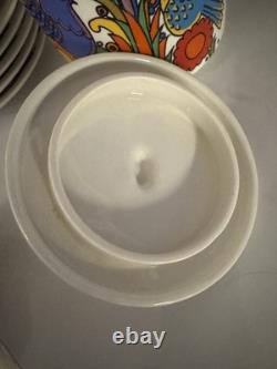 VILLEROY & BOCH / ACAPULCO / Coffee or Tea Set For 6 / Vintage / 19 Items / VGC