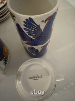 VILLEROY & BOCH / ACAPULCO / Coffee or Tea Set For 6 / Vintage / 19 Items / VGC VILLEROY & BOCH / ACAPULCO / Coffee or Tea Set For 6 / Vintage / 19 Items / VGC