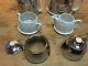 Vintage 1930s Straffordshire Reg'd'beverlyware' 4 Piece Tea/coffee Set
