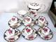 Vintage, Aynsley Winton Blue, Bone China Gilded Full Coffee Set 1930's, Unused