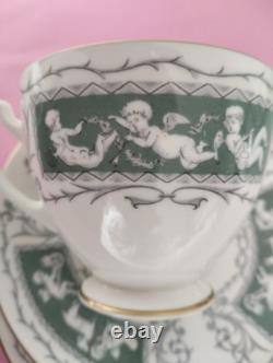 VINTAGE COALPORT REVELRY ADAM GREEN Full set, 21 pieces Bone China, England