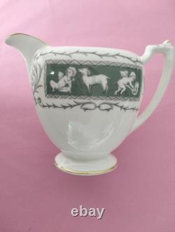 VINTAGE COALPORT REVELRY ADAM GREEN Full set, 21 pieces Bone China, England