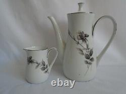 VINTAGE NORITAKE JAPANESE Coffee Set 6682 L'Amor Demitasse Cups Coffee Pot