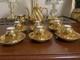 Vintage St Kilda Australia Fine China Gold Coffee Tea Set For 6 (c. 50s/60s)