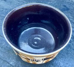 VTG Cinque Ports Pottery Monastery Rye Coffee Tea Set Brown Floral 70s 14 Piece