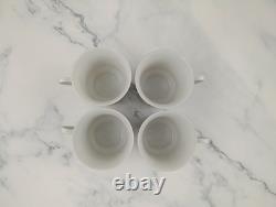 VTG KPM Krister Germany Porcelain Coffee Set 10pc Mid Century Pot Cups Saucers