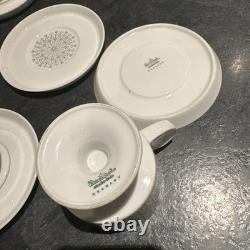 VTG ROSENTHAL WIRKKALA Composition Secunda Grey Footed Tea Coffee Set