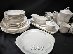 Very Rare Vintage Royal Albert Horizon AURORA 1986 Dinner And Coffee SET FOR 6