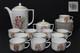 Victoria Porcelain Coffee Set Czecho-slovakia Vintage Classic Dinnerware C. 1930s