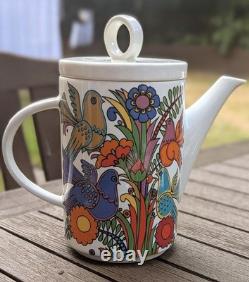 Villeroy & Boch Acapulco Coffee/Tea Set Vintage Luxembourg Porcelain (1970s)