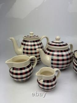 Villeroy & Boch Basket Glasgow Pattern Tea & Coffee Set 22 Pieces Vintage