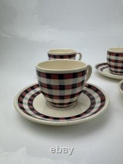 Villeroy & Boch Basket Glasgow Pattern Tea & Coffee Set 22 Pieces Vintage