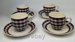 Villeroy & Boch Basket Glasgow Pattern Tea & Coffee Set 22 Pieces Vintage