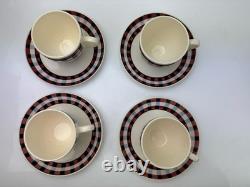 Villeroy & Boch Basket Glasgow Pattern Tea & Coffee Set 22 Pieces Vintage