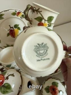 Villeroy & Boch Ma Pomme Vintage 21 Piece Coffee Set Made in Germany