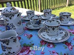 Villeroy Boch coffee set. Retro, vintage, would look very kitch in a vw camper