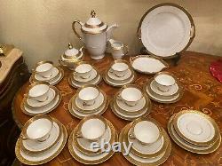 Vintage 10 Cups 10 Saucers German Bavaria Schumann Porcelain Coffee Set