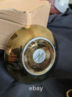 Vintage 14-Piece Coffee Set with Chrome Stand Yamasen Gold Collection, Royal