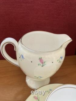 Vintage 1930s Wedgwood coffee set Millicent Taplin fine bone china S123 Art Deco