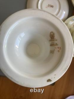 Vintage 1930s Wedgwood coffee set Millicent Taplin fine bone china S123 Art Deco
