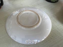 Vintage 1940's Chodovia Slovakian Handpainted Coffee Set Floral Wedding RARE