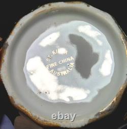 Vintage 1940s+ St Kilda Fine China LUSTREWARE 17Pc ESPRESSO DEMITASSE Coffee Set