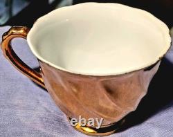 Vintage 1940s+ St Kilda Fine China LUSTREWARE 17Pc ESPRESSO DEMITASSE Coffee Set