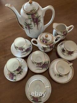 Vintage 1950s Hand-Painted Soko China Coffee Set COFFEE SET