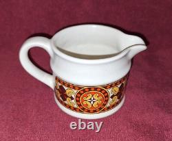 Vintage 1960s/70s Sadler Stoneware 15 Pc Tea/Coffee Set. Border Mission Design