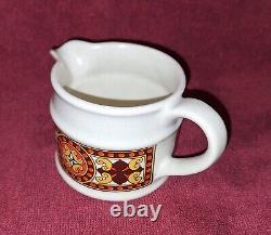 Vintage 1960s/70s Sadler Stoneware 15 Pc Tea/Coffee Set. Border Mission Design