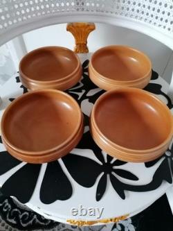 Vintage 1960s Denby Langley Canterbury Dinner, Tea, Coffee Service 80 Items