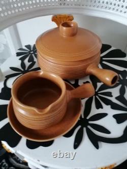 Vintage 1960s Denby Langley Canterbury Dinner, Tea, Coffee Service 80 Items